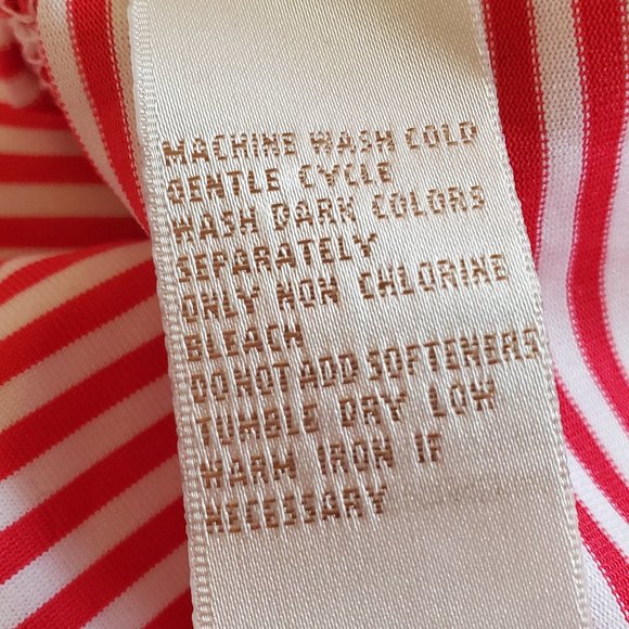 EP Pro Tour Tech Sleeveless Women's Golf Shirt Red and White Stripes Size M - Picture 12 of 12